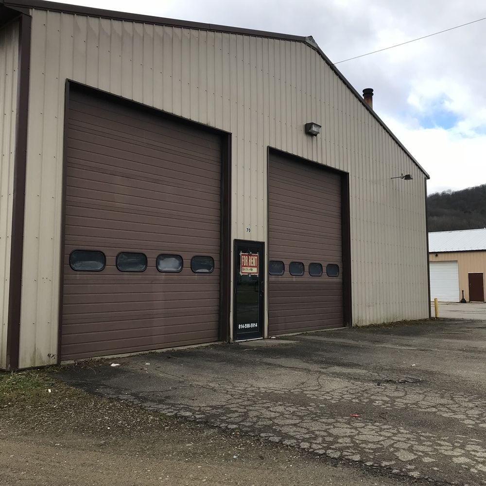 Ideal truck service / storage or flex space facility: 70 Minard Run Rd, Bradford, PA 16701